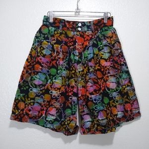 Vintage wide leg shorts size 8